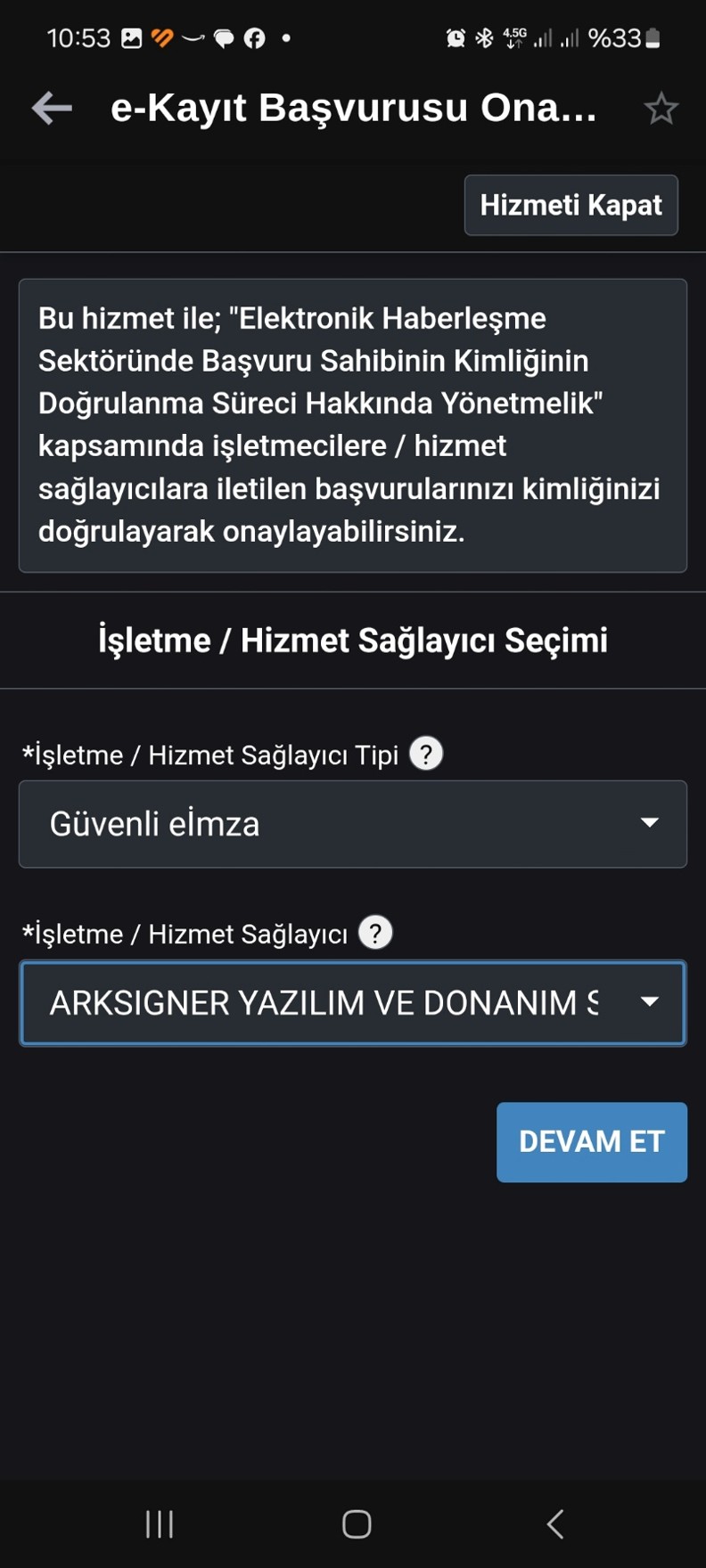 Güvenli Eİmza ve ArkSigner